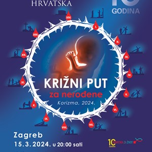 Križni put za nerođene ulicama Zagreba